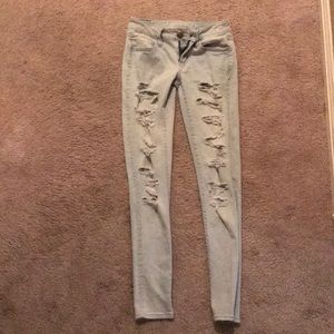 American Eagle ripped jeans